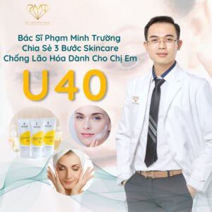 bác sĩ trường chia sẻ 3 bước skincare