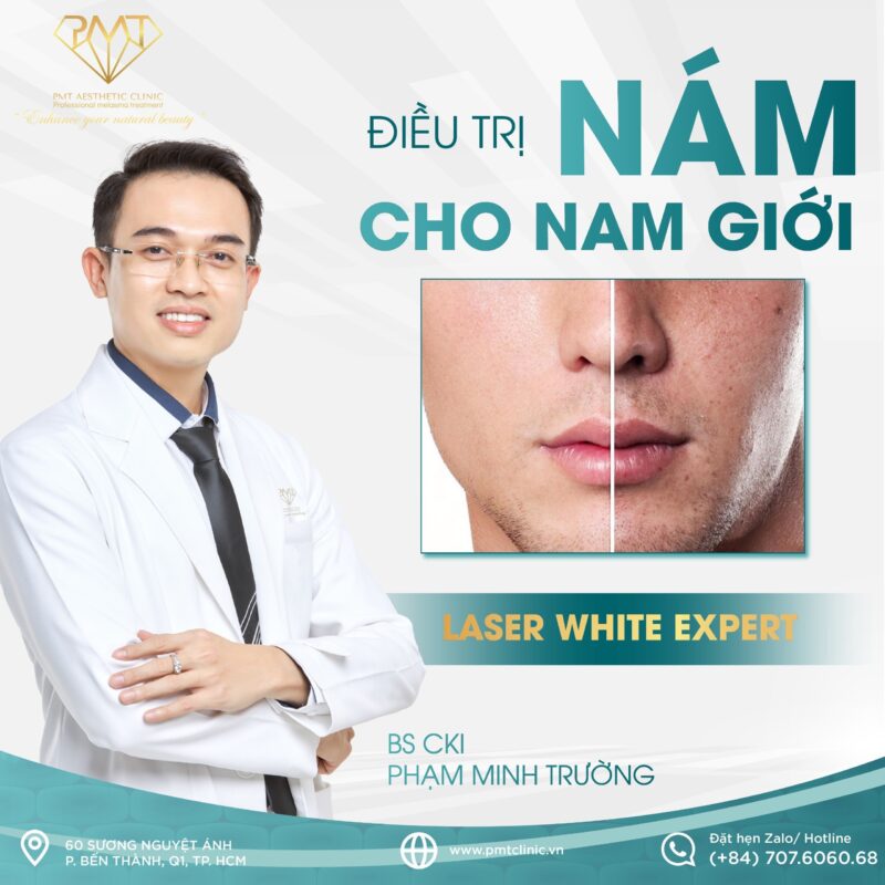 điều trị nám da cho nam giới
