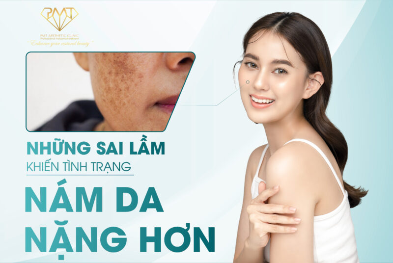 Những sai lầm trong điều trị nám da